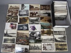 Deltiology - in excess of 500 UK topographical and subject postcards to include comic,