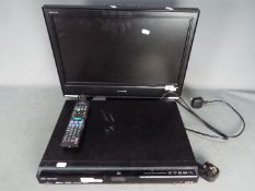 A Sony 20" LCD television,