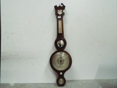 Pozze Liverpool Barometer. Banjo. 86 cm high.
