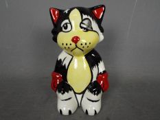 Lorna Bailey - a figurine of a cat entitled Ali,