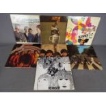 The Beatles, The Kinks - Six 12" to include Abbey Road SO-383, Beatles For Sale PMC 1240,