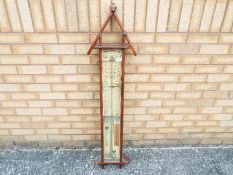 Admiral Fitzroy Barometer. Victorian era weather instrument.