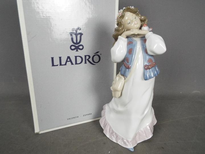 Lladro - a figurine entitled Dreams of a Summer Past # 6401 ca 1997,