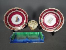 A small mixed lot of ceramics to include a Royal Worcester pot pourri,