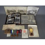 A World War Two (WW2 / WWII) medal group of four comprising War Medal 1939-1945, The 1939-1945 Star,