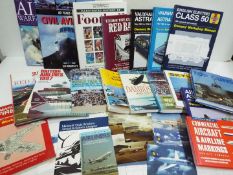 A collection of publications, predominantly relating to aviation.