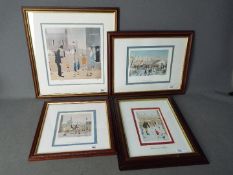 Geoffrey W Birks (1929-1993) - Four limited edition prints, three of which are signed,