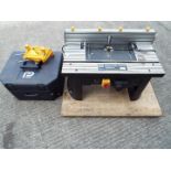 Pro Tools Router / Table saw with case.