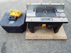 Pro Tools Router / Table saw with case.