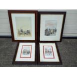 Geoffrey W Birks (1929-1993) - Four limited edition prints, two of which are signed,