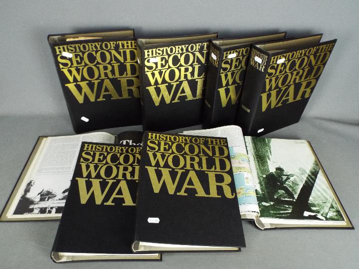 History Of The Second World War, published by Purnell, London, contained over eight volumes,