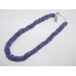 Gemporia - a 300ct Tanzanite sterling silver clasp Necklace, Limited Edition 1 of 248 design ISPO76.