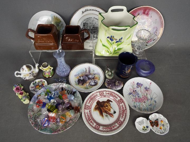 A good mixed lot of ceramics and glassware Lot descriptions reflect the cataloguer's opinion only