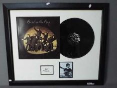 The Beatles - Framed autograph montage c