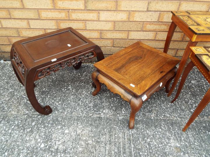 Four side or occasional tables, largest approximately 50 cm x 44 cm x 34 cm. - Image 3 of 3