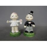 Carlton Ware - Carlton Kids limited edition Bride and Groom figures,