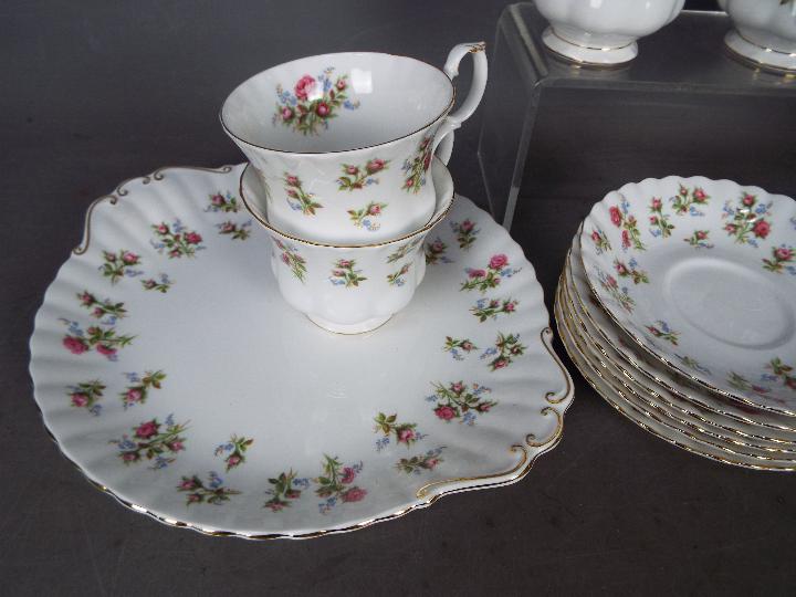 Royal Albert - A Winsome pattern tea service comprising six cups, six saucers, six side plates, - Image 4 of 5