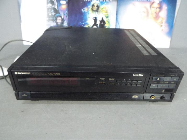A Pioneer CDL-1200 laser disc player with three Special Edition discs comprising Star Wars - Image 2 of 3