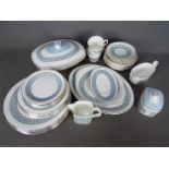 A quantity of Royal Doulton Counterpoint pattern dinner and tea wares, in excess of 40 pieces.