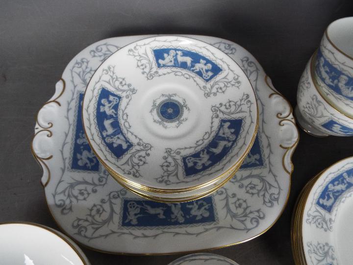 A Coalport Revelry tea service comprising six cups and saucers, six side plates, sugar bowl, - Image 2 of 4