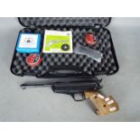 Feinwerkbau side action 0.177 cal. target air pistol Model 80. Serial number 110466. Marked D-7238.