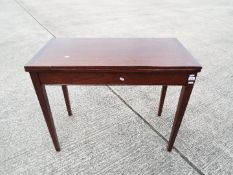 Liss Bros. Games Table with swivel fold out top.