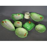 Beswick - eight pieces of Beswick Lettuce ware,