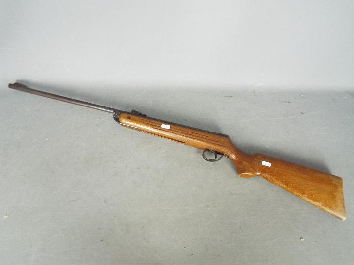 A BSA Meteor 0.177 cal. break action rifle Marked to the barrel BSA England 0.177 Cal.