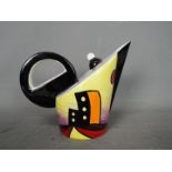 Lorna Bailey - a Lorna Bailey Concord Teapot in the Manhattan design,