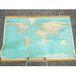 The Times World Wall Map - A Political Map With Physical Relief,