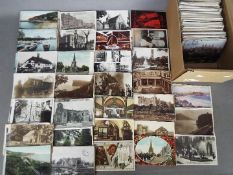 In excess of over 500 Early-Mid century period UK and foreign postcards to include real photos,