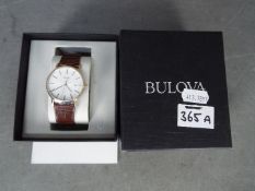 A gentleman's Bulova Calendar wristwatch,