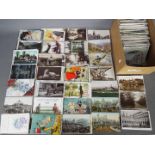 In Excess of 500 Early- Mid Century UK and Foreign postcards to include social history and comic.