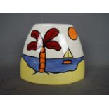 Lorna Bailey - a Lorna Bailey vase in the Tropicana design,