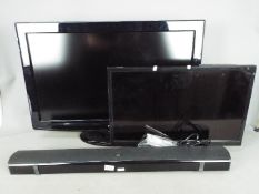 A Panasonic TX-L32C10BA 32 inch television,