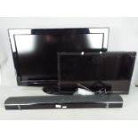 A Panasonic TX-L32C10BA 32 inch television,