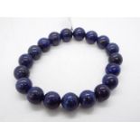 A 179 ct Lapis Lazuli stretchable bracelet issued in a limited edition 1 of 300,