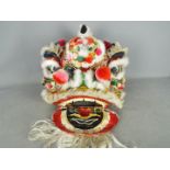 A Chinese Dragon parade mask