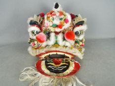 A Chinese Dragon parade mask