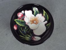 Moorcroft - a limited edition Moorcroft bowl in the Rosa Canina design,