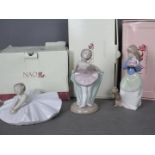 Nao - Three boxed figurines comprising Dance Class # 1283,