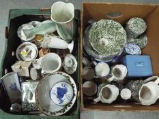 A mixed lot of ceramics to include Coalport, Wedgwood, Poole Pottery, Aynsley, Paragon and similar,