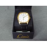 A gentleman's Limit International wristwatch,