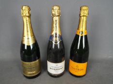 Three bottles of champagne (3)