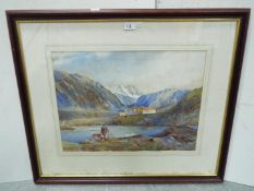 Eric Craddy - Original Painting - Watercolour. Signed and dated bottom left. Farme is 72cm wide.