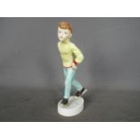 Royal Worcester - a Royal Worcester figurine entitled Tuesday's Child,