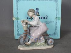 Lladro - A boxed figural group entitled Travelling In Style, # 5680,
