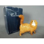 Royal Doulton - a Royal Doulton Ginger Cat approx height 14 cm (h),