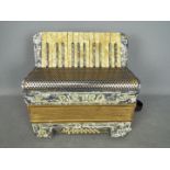 A vintage Pietro piano accordion.