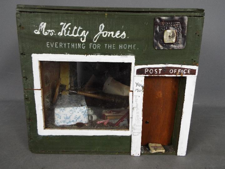 Three scratch built wooden dolls houses. Click on photographs to view each house. - Image 7 of 8